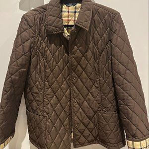 Vintage plaid quilted jacket by Brooks Brothers